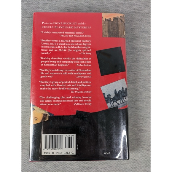 🍭 3/$10 Fiona Buckley: A Pawn for A Queen- Ursula Blanchard #6 - Picture 3 of 5